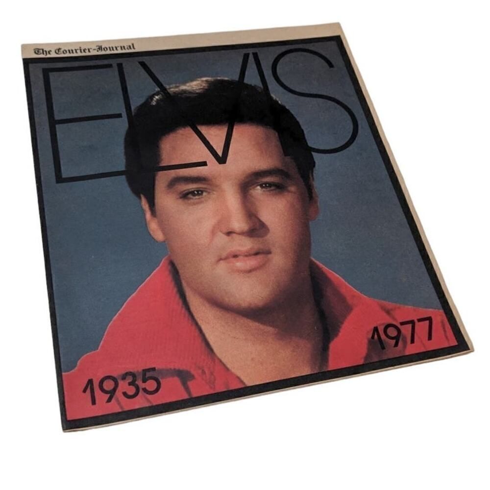 Vintage The Courier Journal Magazine August 22 1977 Elvis Presley 1935-1977